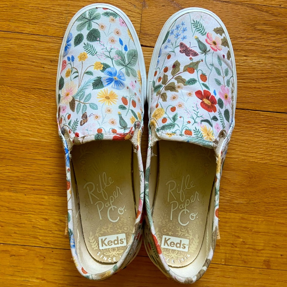 Keds x Rifle Paper Co Double Decker Sneakers